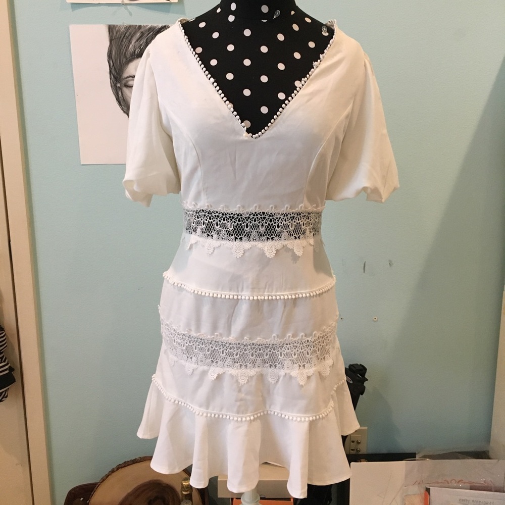 Hello Molly White Dress